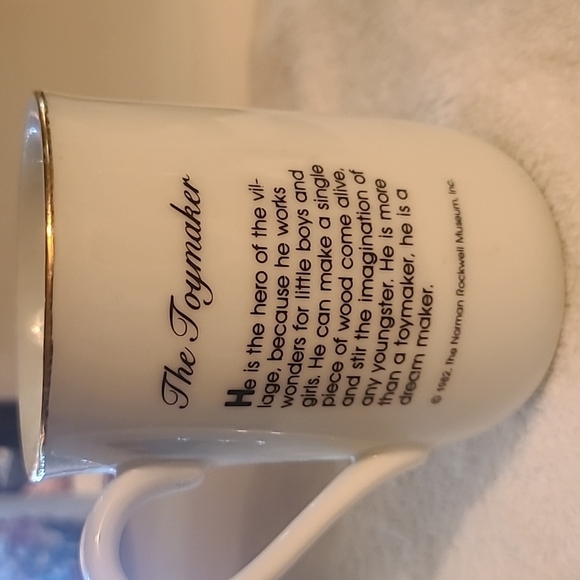Norman Rockwell vintage mug the toymaker - Picture 5 of 6
